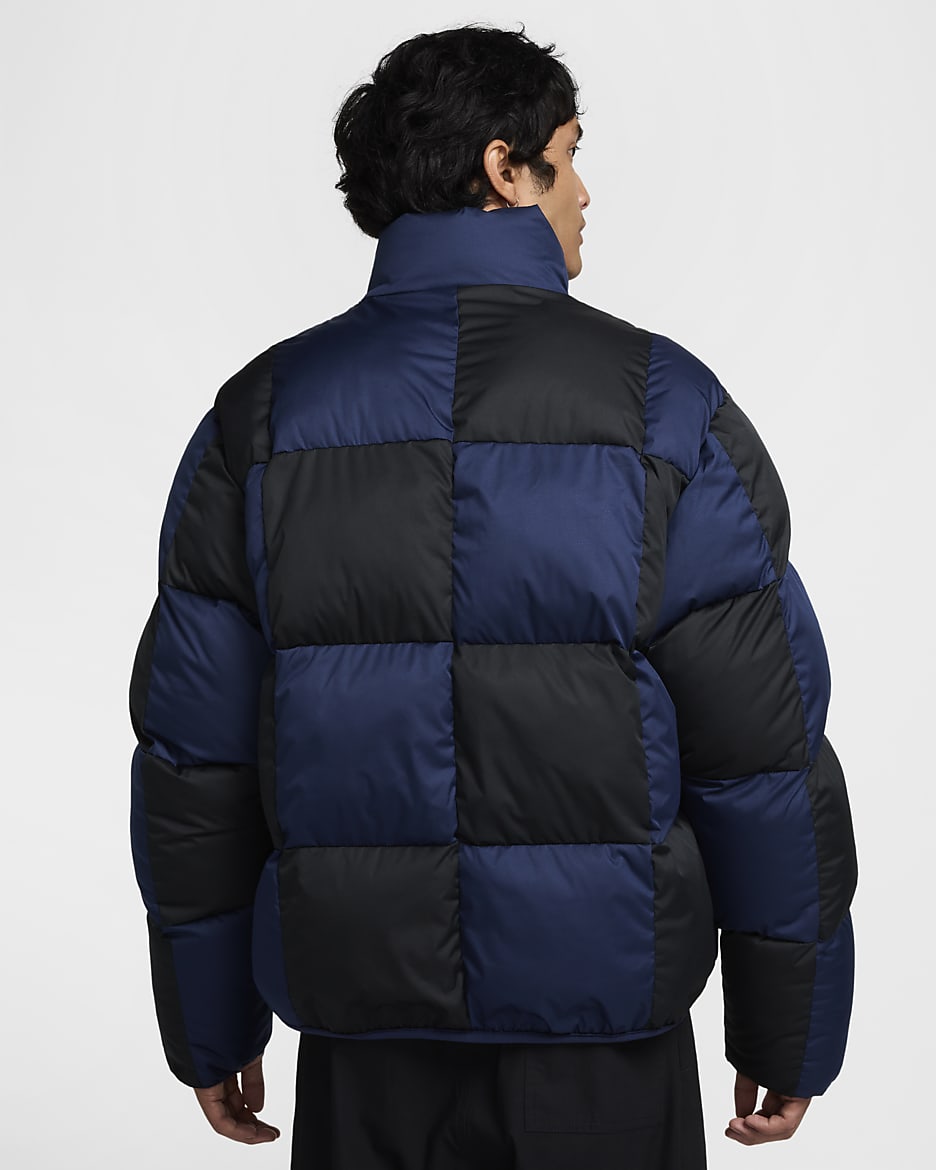 Mens nike black puffer jacket sale